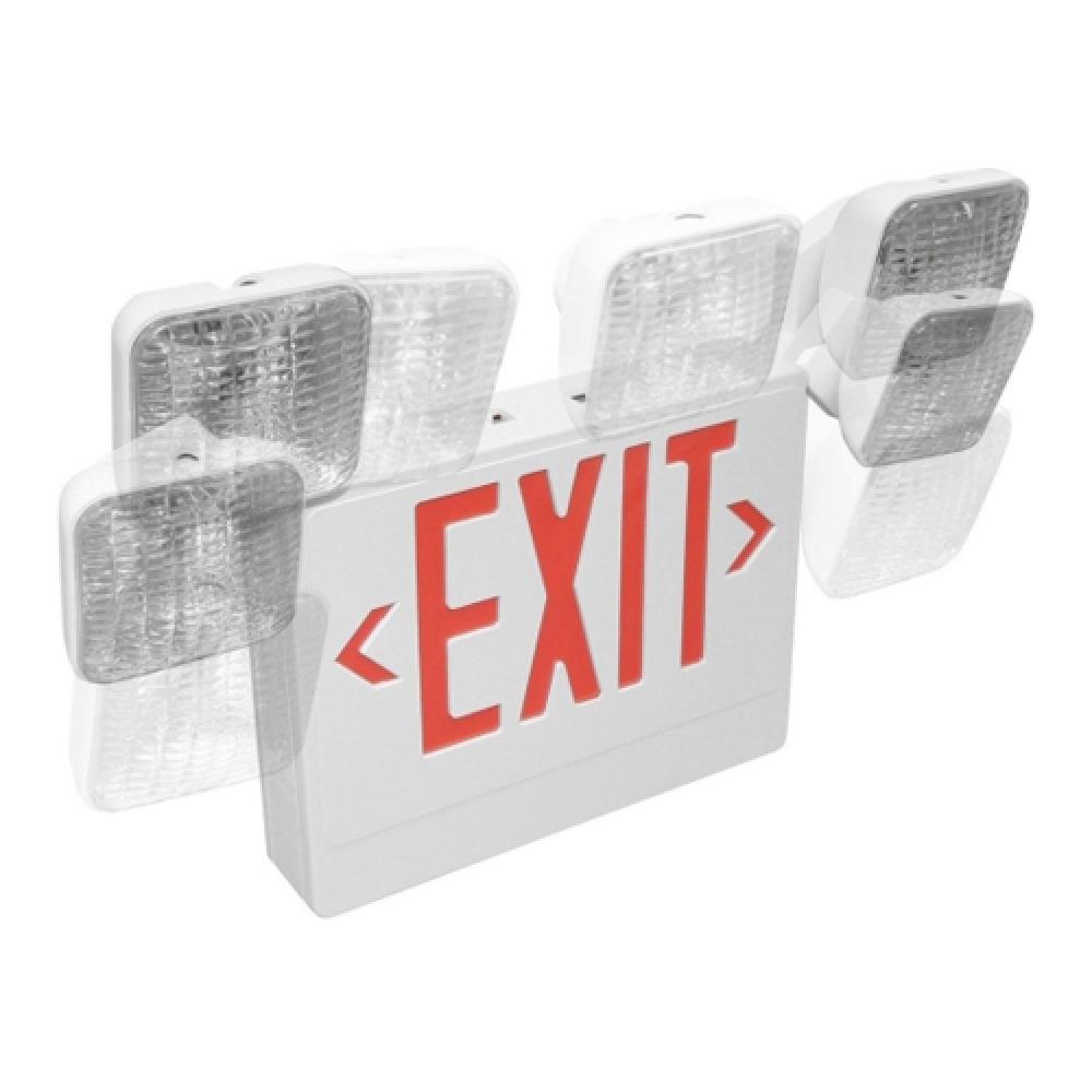 RD LED EXIT BBU BLACK RC