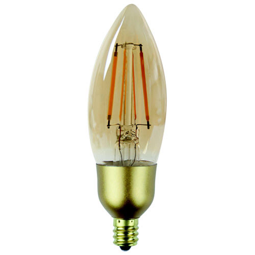 LED 5W B11 DIM 2500K E12 AMBER