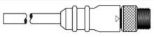 Ericson 83MS003A-SS - MIN-SYNC SGL END M STR 3 PL 3' PVC SS