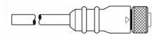 Ericson 72FS006F - MICR-SYNC DL KEY SGL END F STR 2P 6' PVC