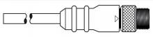 Ericson 72MSE006F - MICR-SYNC DL KEY SGL END M STR 2P 6' PVC