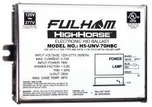 Fulham H5-UNV-70HBC - EHID 70W MH UNV BACKLDS CU CUS