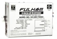 Fulham H5-UNV-70HSC - EHID 70W MH UNV SIDE LDS CU CS