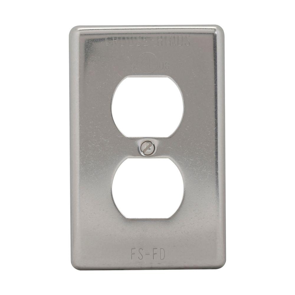 RECEPTACLE FORMED COVER STAINLESS STEEL