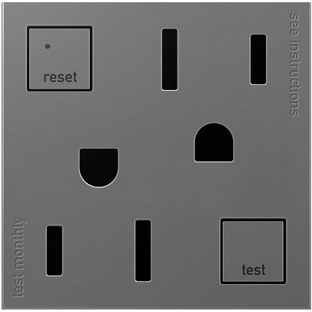 TAMPER-RESISTANT GFCI, 15A MAG