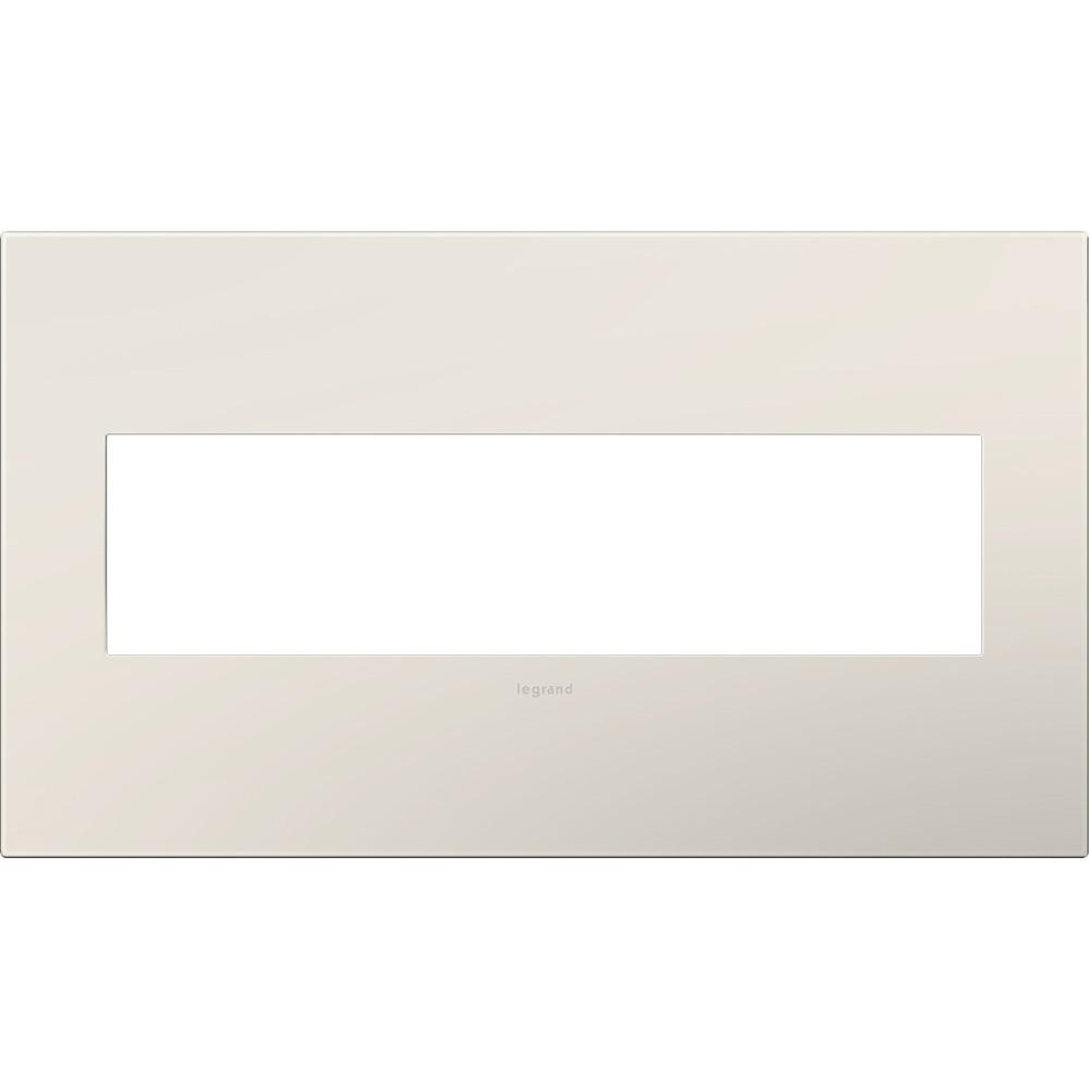 SATIN LIGHT ALMOND- 4G WALL PLATE