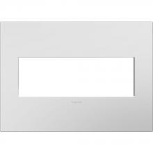 Legrand-adorne AWP3GPW4 - MATTE WH 3G WALL PLATE