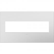 Legrand-adorne AWP4GPW4 - MATTE WH 4G WALL PLATE