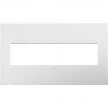 Legrand-adorne AWP4GWH4 - GLOSS WHITE - 4 GANG WALL PLATES