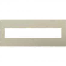 Legrand-adorne AWP6GTM1 - TITANIUM 6 GANG WALL PLATE