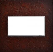 Legrand-adorne AWM2G-HFMH1 - ADORNE HF MAHOGANY 2G WALLPLATE