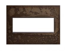 Legrand-adorne AWM3GHFDS1 - ADORNE HF DARK SMOKE 3G WALLPLATE