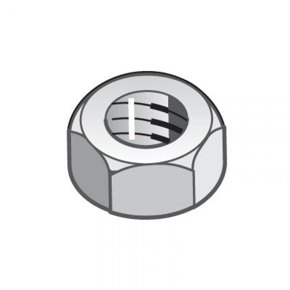 EZHN1/4EZ - HEX NUT-100/cs