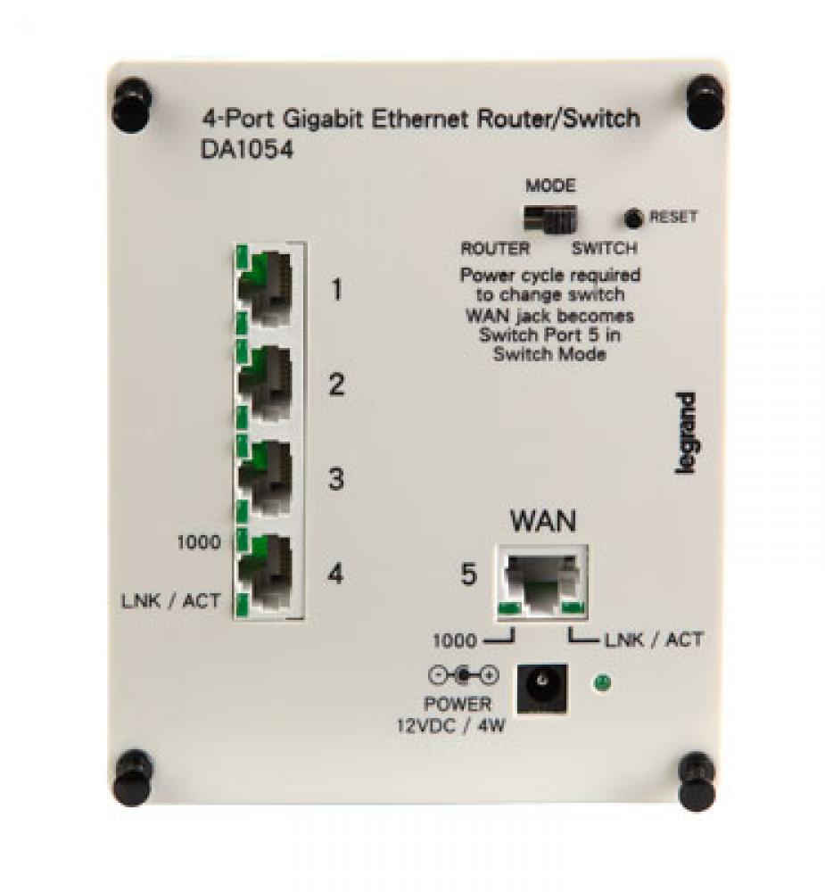 4 PORT GIGABIT ENHANCED ROUTER SW