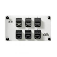 Legrand-On-Q AC1000 - 6 PORT NETWRK INTERFACE W/MOD JACKS