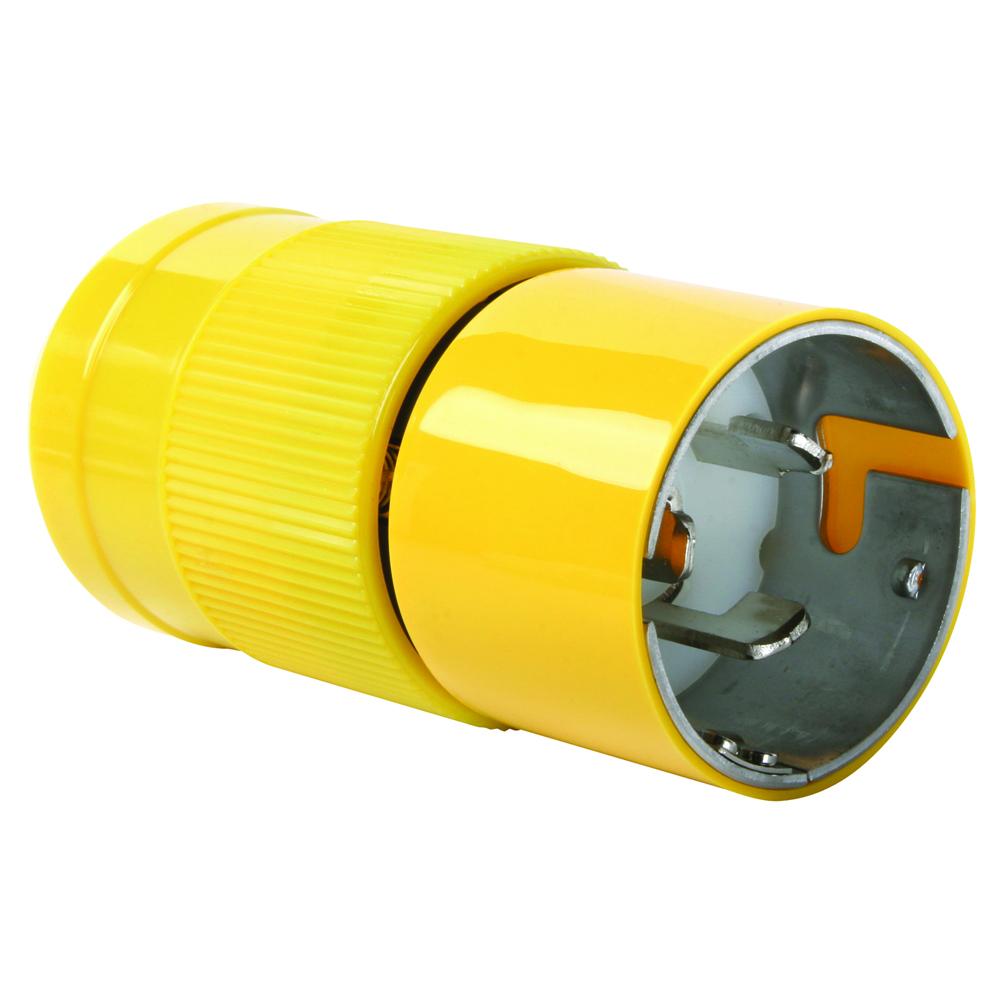 TURNLOK PLUG 3P 4W 50A 125/250V CR