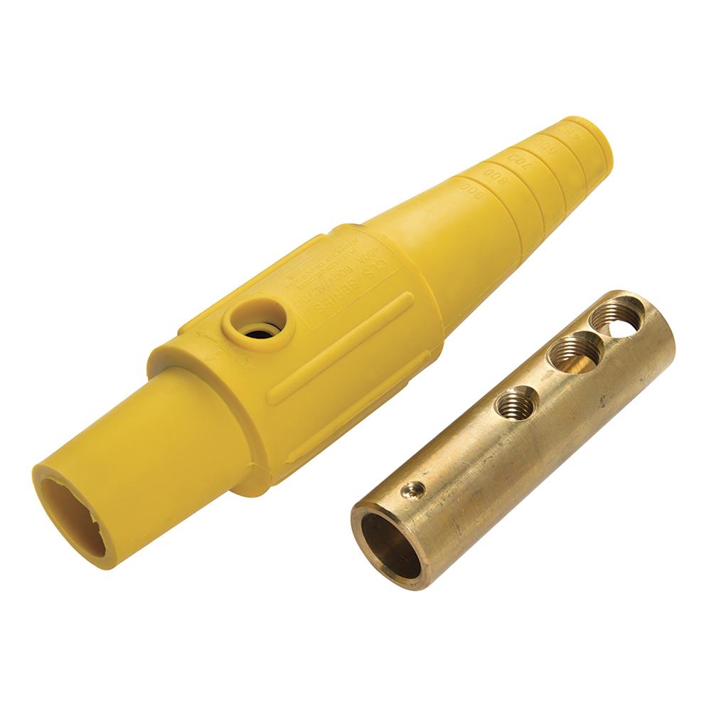 400A 600V FEMALE PLUG YELLOW