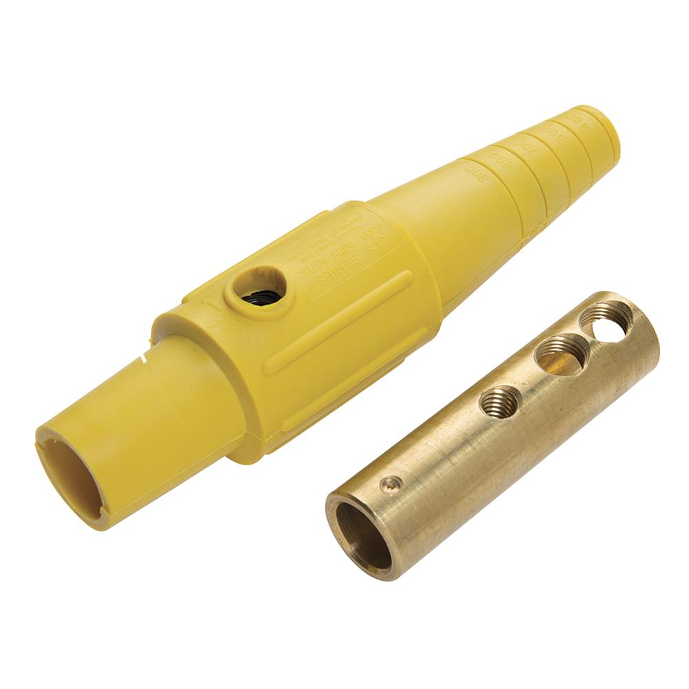 400A 600V FEMAL PLUG YELLOW 2/0-4/0