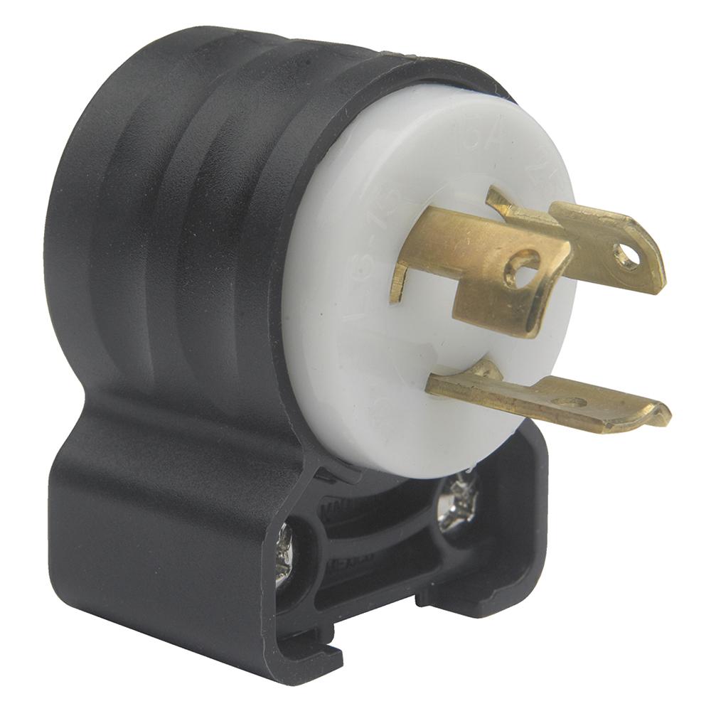 TURNLOK PLUG 3W 15A 250V ANGLE