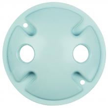 Legrand-Pass & Seymour WPRB12W - CAST W'PROOF ROUND COVER 2-HOLE W