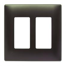 Legrand-Pass & Seymour SWP262-DBBPCC10 - SCRWLESS WP PLASTIC DRK BRNZE 2G