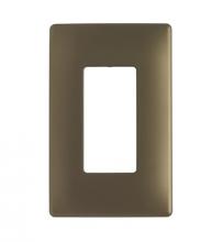 Legrand-Pass & Seymour SWP26-ABBPCC10 - SCREWLESS WP PLASTIC ANT BRASS 1G