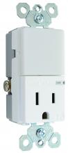 Legrand-Pass & Seymour NTL-81TRWCC6 - NIGHT LIGHT + 1 OUTLET WH