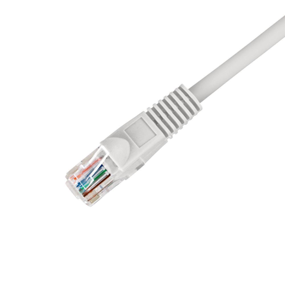 CAT5e UNSHLD Snagless Patch CRD 1 FT WHT