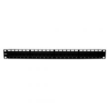 Vericom MPP6U-01361 - Patch Panel CAT6 24 Port Black