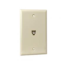 Vericom XFPOP-01446 - Wall Plate 1xRJ14 1 Gang Light Almond