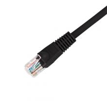 Vericom XPC5U-02572 - CAT5e UNSHLD Snagless Patch CRD 5 FT BLK