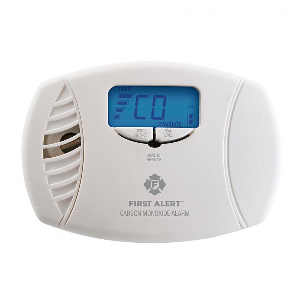 Plug-in CO Alarm Batt Backup & Display