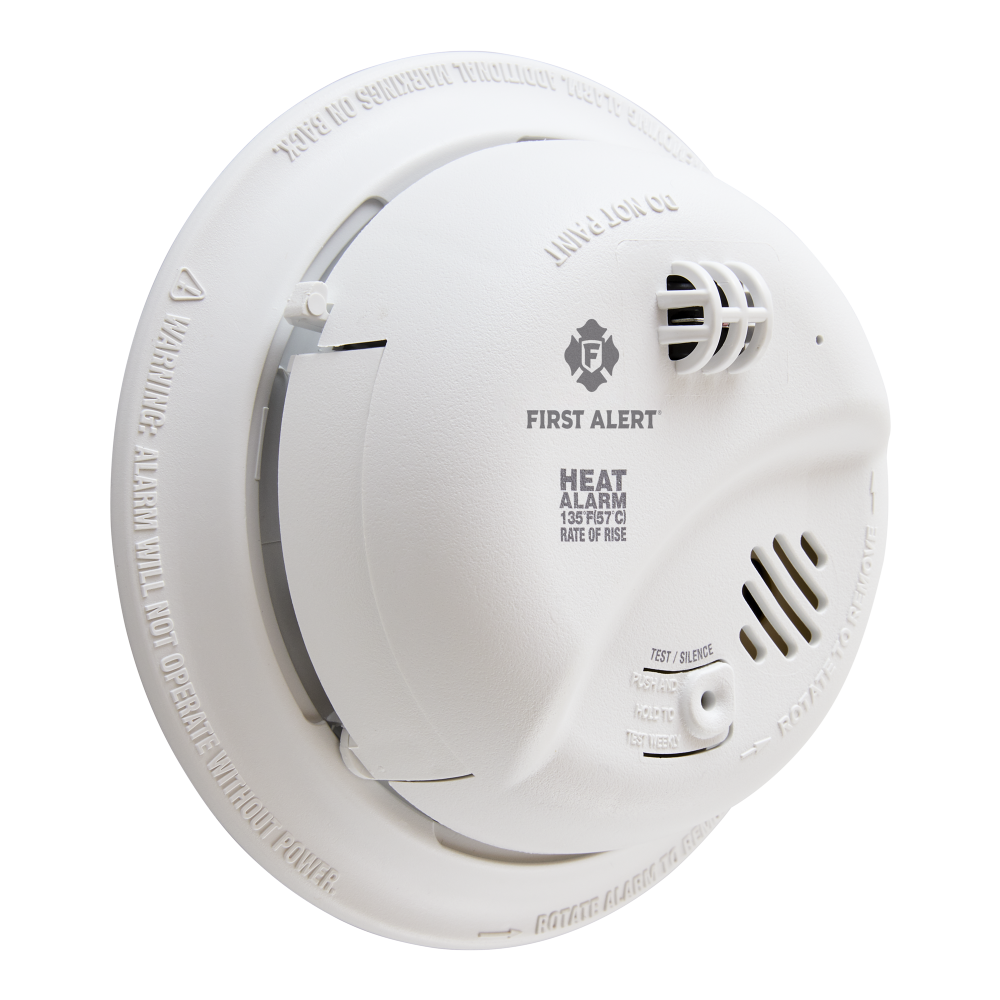 120V AC 135F Rate-of-Rise Heat Alarm