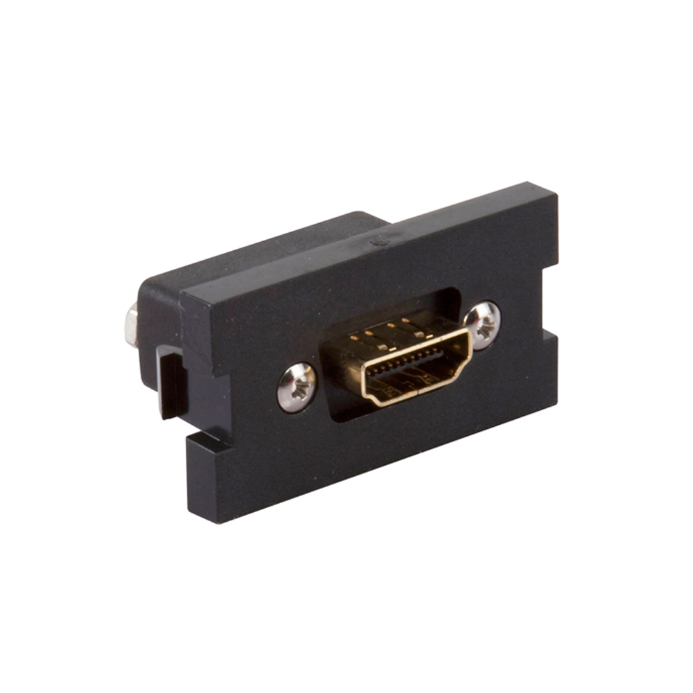 COUPLER MOS HDMI BLACK