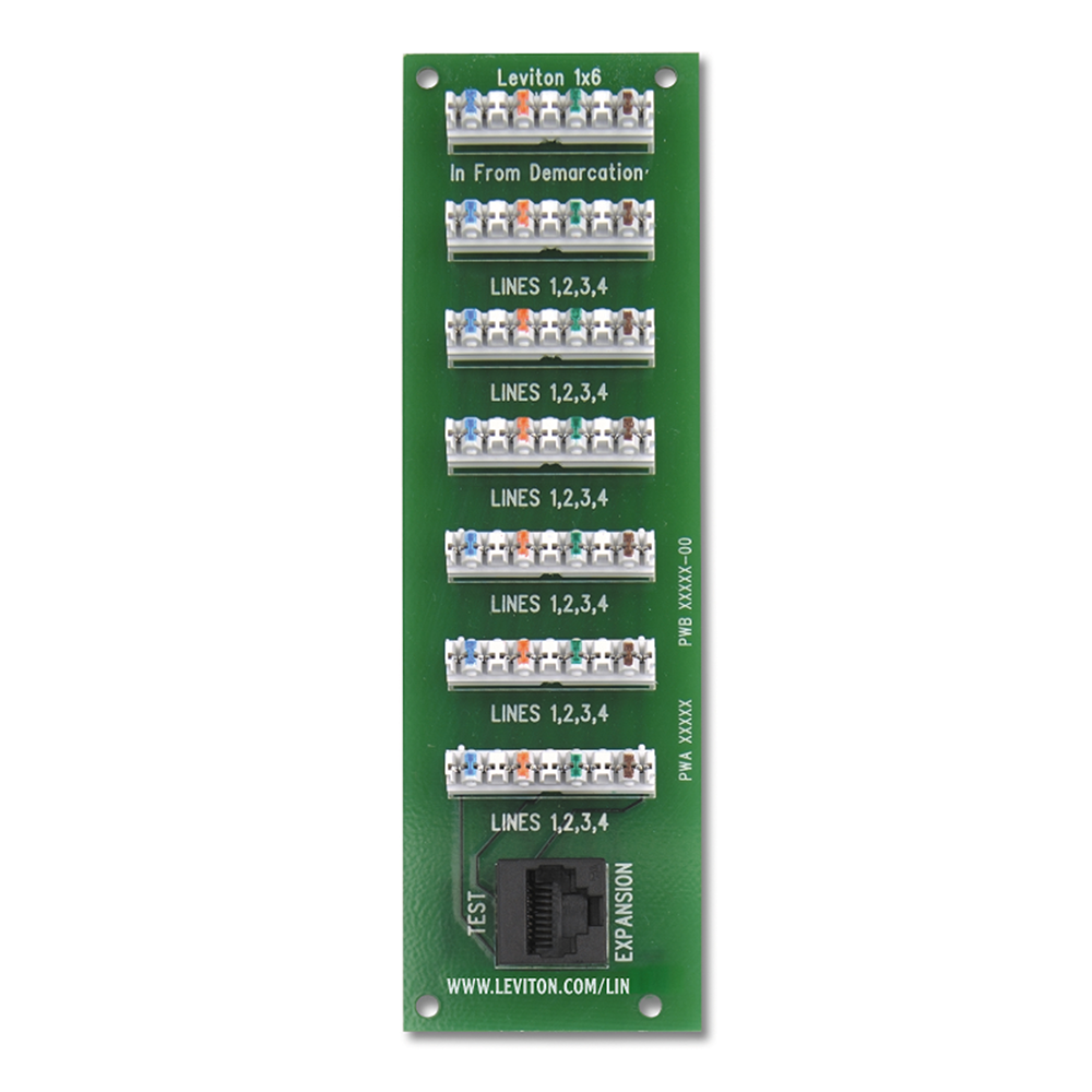 1X6 BRIDGED TEL EXPANSION BOARD