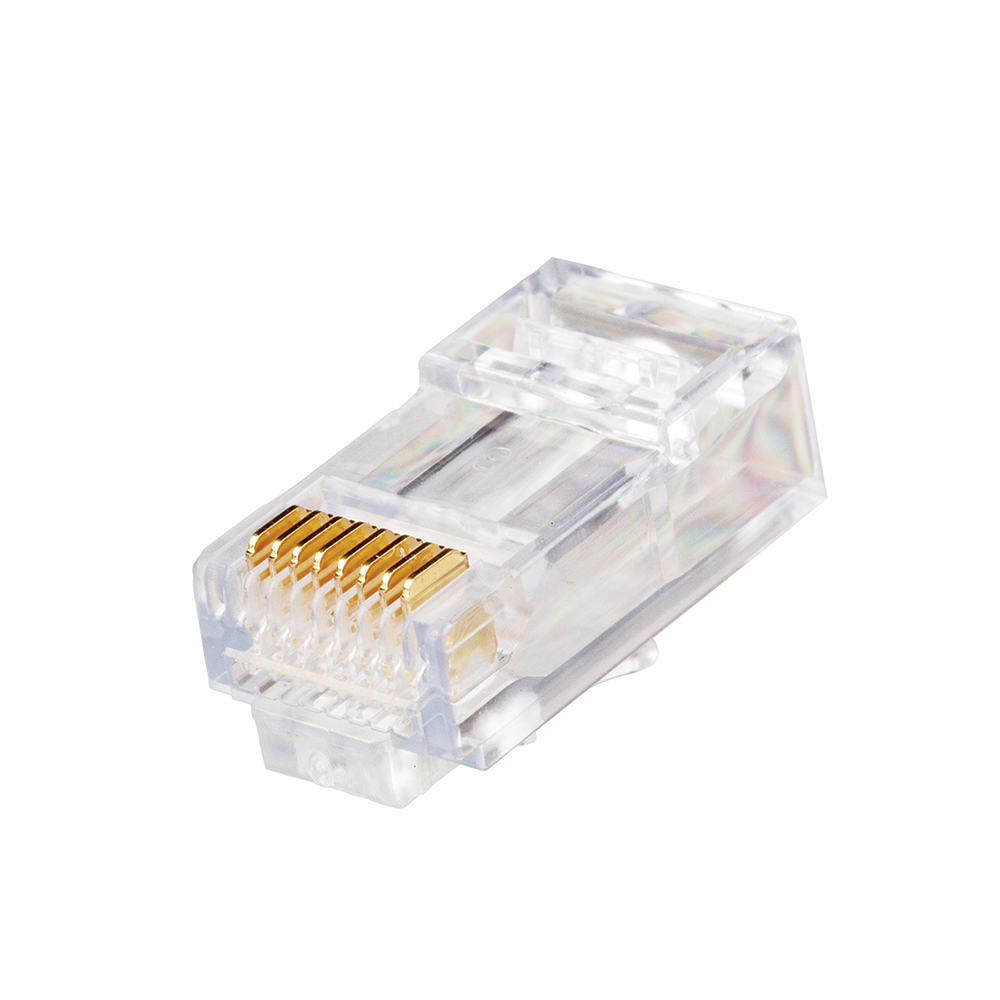 EZ-RJ45 CAT 6 PLUG, CLEAR, SOLD X 50 PK