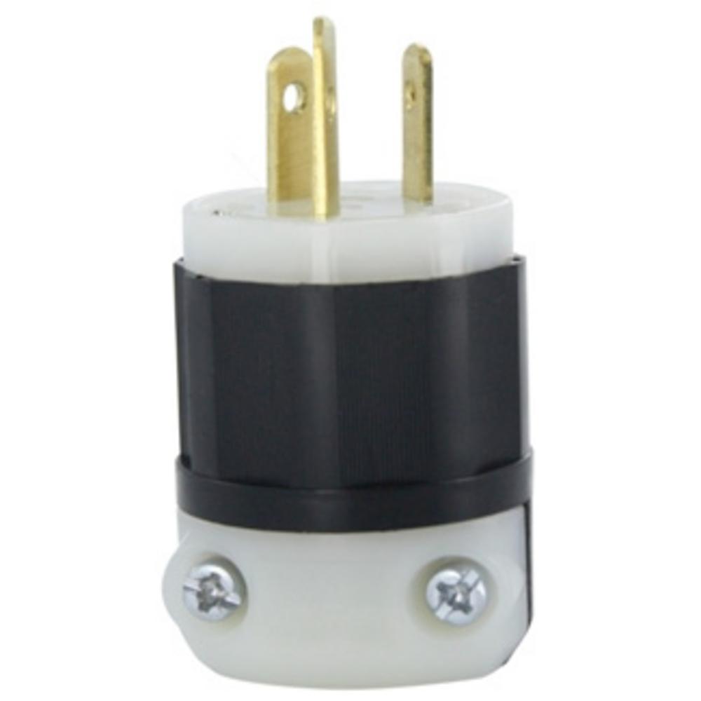 EB PLUG NON-GRND 3PO 3WI 15A125V/10A250V.