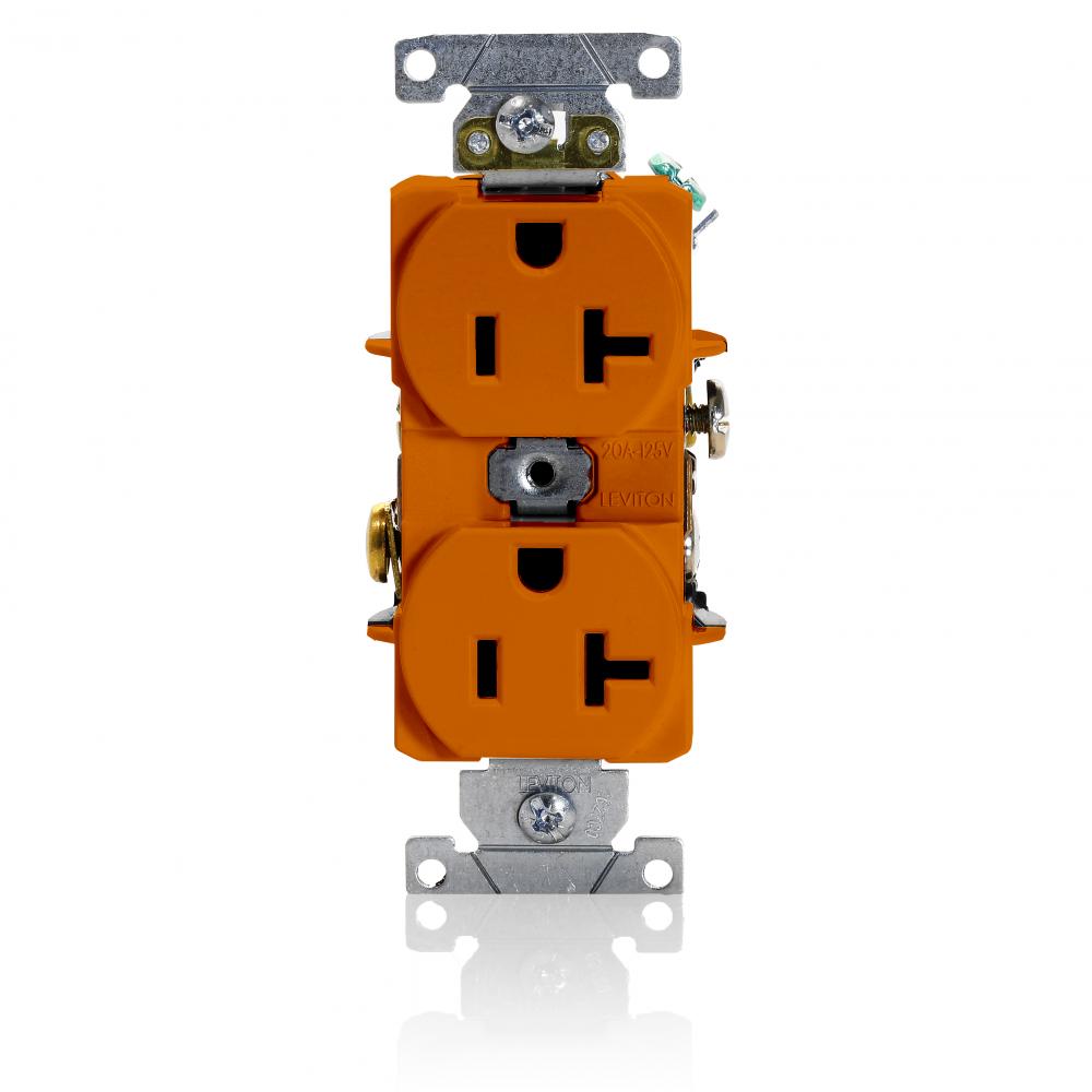 ORANGE REC DUP NARROW 2PO 3WI 20A125V