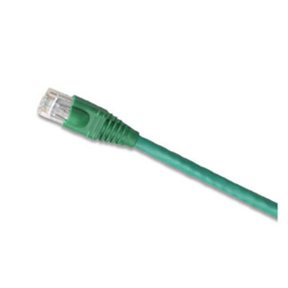 PCORD CAT 5E RUBBER BOOT 3 FT GN