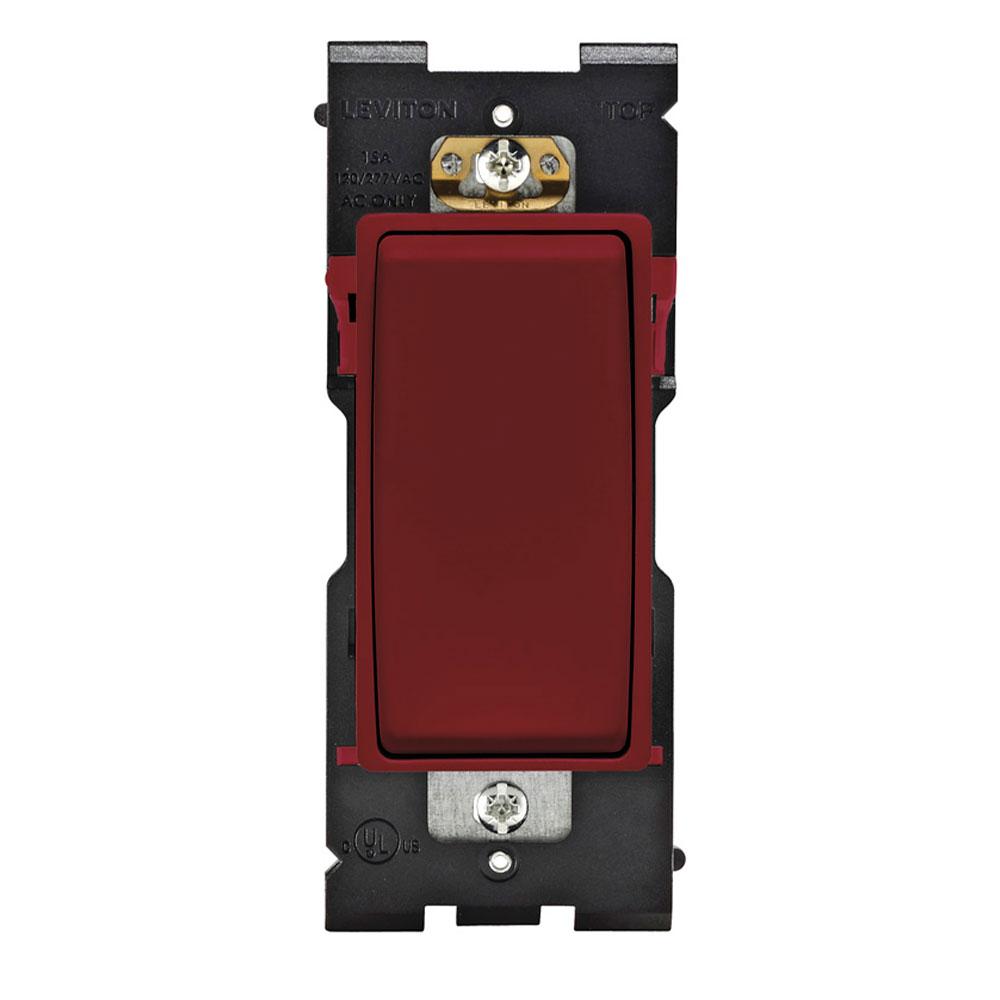 RENU 15A 3W SWITCH DEEP GARNET