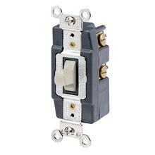 Leviton 1257-T - 20A 120 277V SPDT TOGGLE MOMENT LT ALM