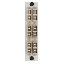 Leviton APLW6-SDM - PLT LGX 12F OM1/2 DUPLEX SC BEIGE