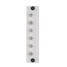 Leviton APLW6-STS - PLT LGX 6F OS2 SIMPLEX ST SM METAL