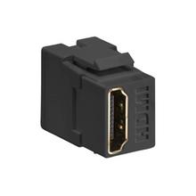 Leviton 40834-E - CONN HDMI FDTHRU BK