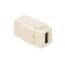 Leviton 40835-I - COUPLER USB A-A IVORY