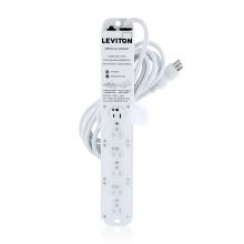 Leviton 5306M-1S5 - MED 15A SURGE 6REC 15FT