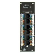 Leviton 47611-C6 - CAT6 EXPANS BOARD TIA A/B WIRING 6PORT