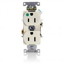 Leviton 8200-HT - LA REC DUP HG NRW BODY 2P3W 15A125V