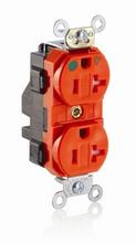 Leviton MT830-IG - 5-20R LEV LOK HG IG TR RECEP ORANGE