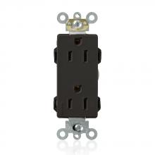 Leviton M1626-E - 5-15R LEV LOK DEC RECEP BLACK